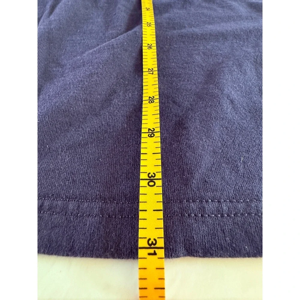 Vintage Super Bowl XXXV T Shirt Mens Size L‎ Navy 2001 Tampa Bay NFL Miller Lite - Picture 6 of 8